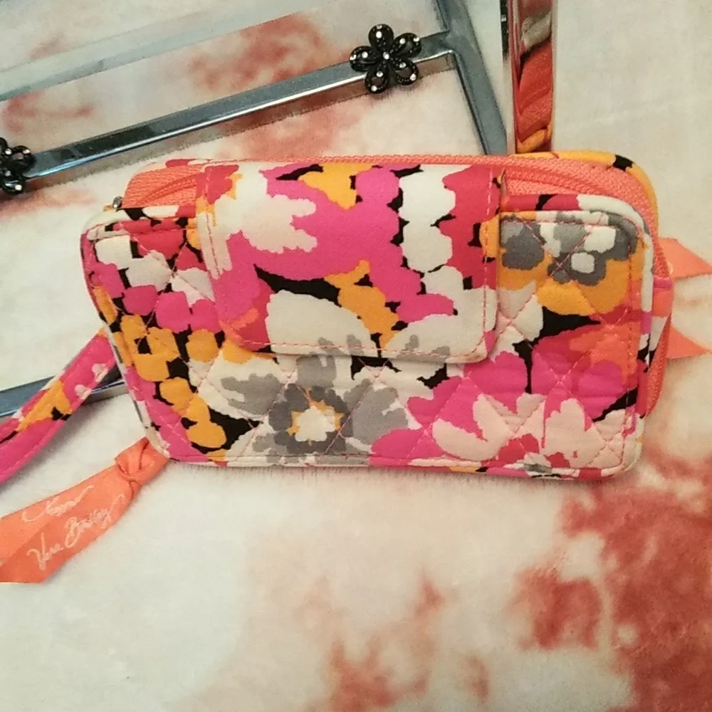 Vera Bradley Quilted Wallet/Convertible Wristlet